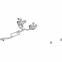 Chevrolet Traverse Muffler - 22757001 Muffler & Pipe