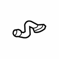 Buick LaCrosse Exhaust Hanger - 10301948 Mount Bracket, Rear