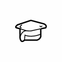 Cadillac STS Car Speakers - 25725728 Instrument Panel Speaker, Front