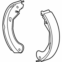 Chevrolet Malibu Brake Shoe - 19256492 Brake Shoes, Rear
