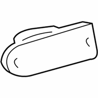 Chevrolet Monte Carlo Back Up Light - 10440611 Backup Lamp Assembly, Passenger Side