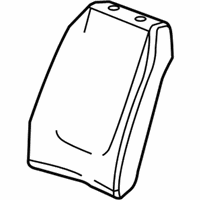 Chevrolet Malibu Seat Cushion Pad - 22717234 Seat Back Pad, Front Driver Side