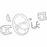 Buick Steering Wheel - 25827786 Steering Wheel