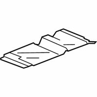 Chevrolet Express 3500 Exhaust Heat Shield - 15123700 Heat Shield, Passenger Side