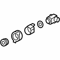 Cadillac SRX Parking Assist Distance Sensor - 19116421 Reverse Sensor