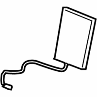 Chevrolet Equinox Seat Heater Pad - 23163787 Heater Element, Driver Side