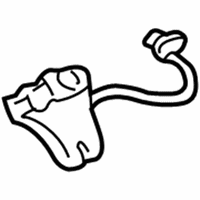 Cadillac Seville Trunk Latch - 25717076 Crankshaft Position Sensor, Rear