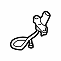 Cadillac Seville Trunk Lock Cylinder - 12456233 Lock Cylinder, Rear