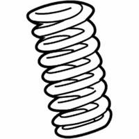 Cadillac CTS Coil Springs - 25752925 Coil Spring, Front