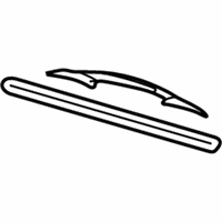 Chevrolet Venture Wiper Blade - 10324491 Wiper Blade, Rear