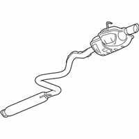 Chevrolet HHR Muffler - 15819460 Muffler & Pipe