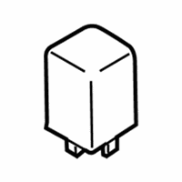 Cadillac Catera Daytime Running Light Relay - 13266315 Relay, Gray