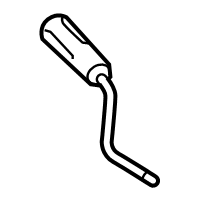 Chevrolet Express 3500 Automatic Transmission Shifter - 26091231 Gearshift Lever