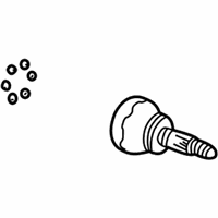 Cadillac Escalade CV Joint - 26037371 C.V. Joint, Outer