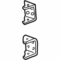 GMC Sierra 1500 Door Hinge - 19353936 Hinge, Rear Passenger Side