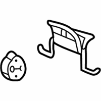 Chevrolet Uplander Exhaust Hanger - 10413177 Converter & Pipe Hanger