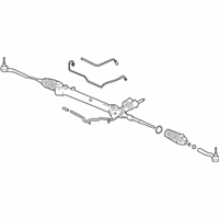 Cadillac SRX Rack And Pinion - 25983243 Steering Gear