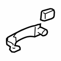 Cadillac STS Door Handle - 19121211 Handle, Outside, Front Passenger Side