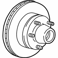 GMC Safari Brake Disc - 19202729 Hub Assembly, Front