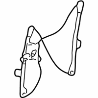 Buick Rendezvous Window Regulator - 15911246 Window Regulator, Front Driver Side