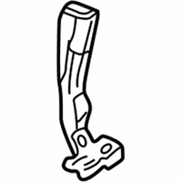 Cadillac Seville Seat Belt - 12453379 Buckle End