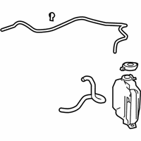 GMC Canyon Washer Reservoir - 25792616 Recovery Tank