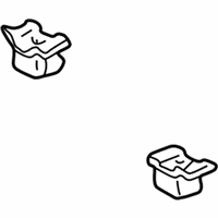 Chevrolet Blazer Air Bag Sensor - 16240665 Impact Sensor, Driver Side