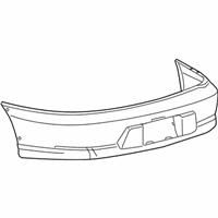 Chevrolet Cavalier Bumper - 12335351 Bumper Cover