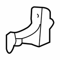 Cadillac Door Check - 25812377 Door Check, Front