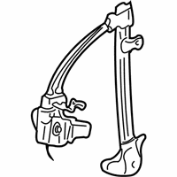 Buick Century Window Regulator - 10334399 Window Regulator, Rear Driver Side