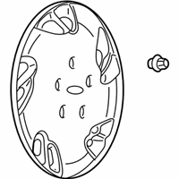 Chevrolet Wheel Cover - 9593496 Wheel Cover