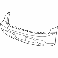 Chevrolet Avalanche 2500 Bumper - 12335680 Bumper Cover