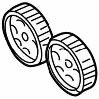 Cadillac Catera Cam Gear - 90573286 Camshaft Gear