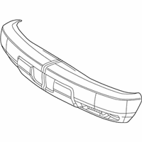 GMC Savana 1500 Bumper - 12335811 Bumper Cover