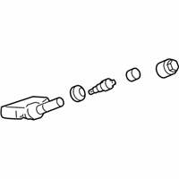 Chevrolet Malibu TPMS Sensor - 13540600 TPMS Sensor, Black