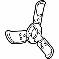 GMC Safari Radiator fan - 15976889 Fan Blade