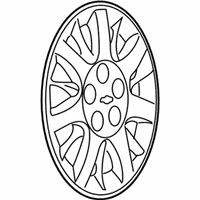 Chevrolet Impala Wheel Cover - 9592879 Wheel Cover, Silver Spark