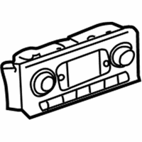 Chevrolet Trailblazer Blower Control Switches - 21999163 Heater Control