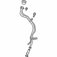 Cadillac SRX Fuel Filler Hose - 22742093 Filler Neck