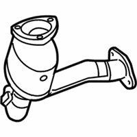 Chevrolet Malibu Catalytic Converter - 19169178 Converter & Pipe, Driver Side