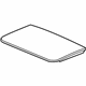 GM 23142060 Sunroof Glass GM 23142060 Sunroof Glass