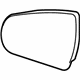 GM 20795177 Mirror Glass, Rear Driver Side