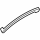 GM 20984907 Upper Weatherstrip Retainer, Front Driver Side
