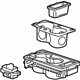 GM 20988282 Cup Holder, Front GM 20988282 Cup Holder, Front