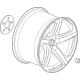 GM 86799754 Wheel, Carbon