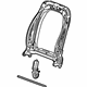 GM 13513170 Seat Back Frame, Front
