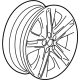 GM 42671505 Wheel, Alloy, Rear GM 42671505 Wheel, Alloy, Rear