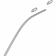 GM 25891059 Drip Molding, Driver Side GM 25891059 Drip Molding, Driver Side