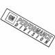 GM 22942442 Emblem GM 22942442 Emblem