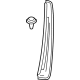 GM 85136436 Front Molding, Rear Driver Side